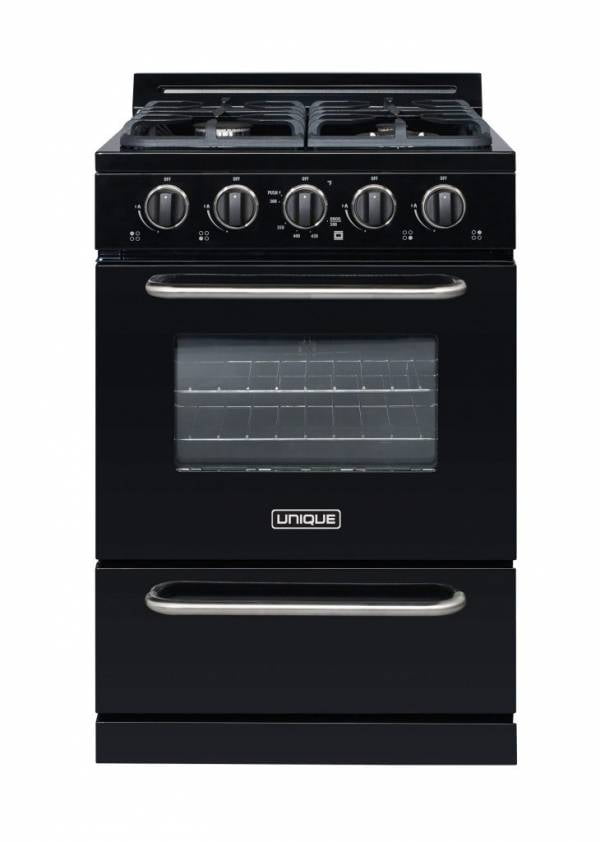 Cuisinière au propane hors réseau Unique Classic 24 pouces Blanche ou Noire - Image 5