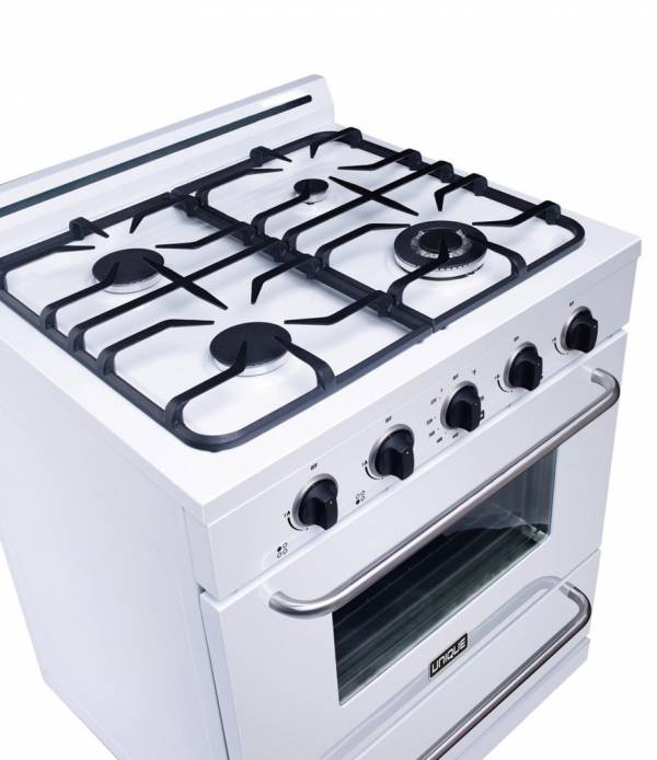 Unique Classic 30-inch Off-Grid Propane Range White or Black - Image 2