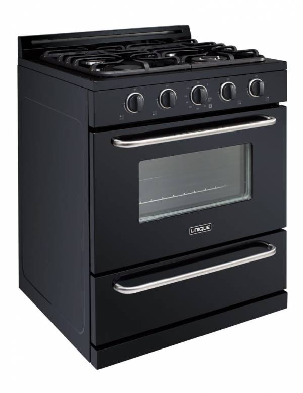 Unique Classic 30-inch Off-Grid Propane Range White or Black - Image 5